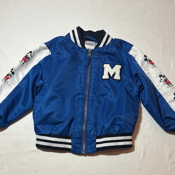 Disney - Blue Sports Jacket with Mickey Mouse Design - Picture 1 of 3
